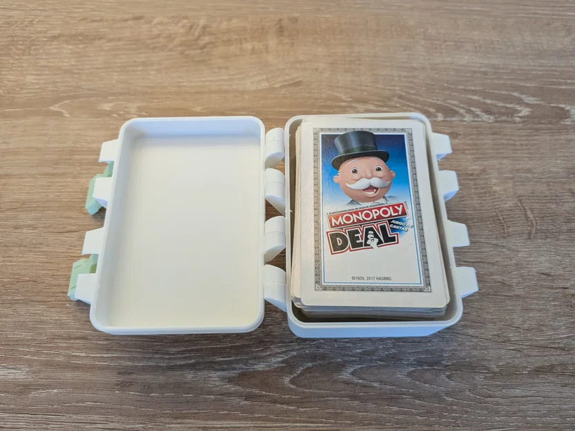 Hộp Đựng Thẻ Bài (Uno, Monopoly) Đa Năng - In 3D Không Cần Keo - Image 1
