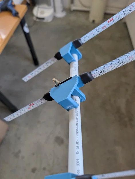 Ăng-ten Yagi 3 phần tử 70cm / 433MHz dạng thước cuộn gấp gọn cho định hướng - Image 3