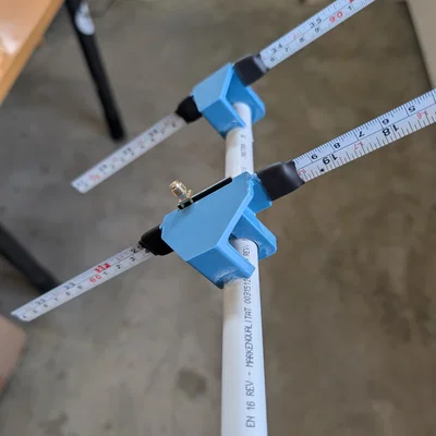 Ăng-ten Yagi 3 phần tử 70cm / 433MHz dạng thước cuộn gấp gọn cho định hướng