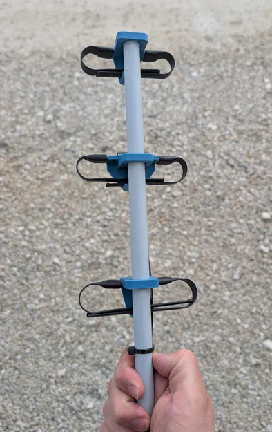 Ăng-ten Yagi 3 phần tử 70cm / 433MHz dạng thước cuộn gấp gọn cho định hướng - Image 5