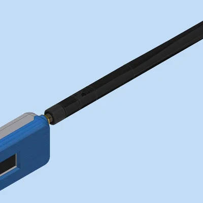 Vỏ hộp in 3D bảo vệ cho thiết bị Heltec T096 kèm pin 3000mAH