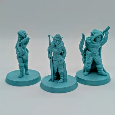 Mô hình Elf Ranger nam tỉ lệ 28mm (FDM, không cần support)