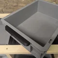 Tay nắm ngăn kéo cho thùng nhựa Bauhaus Eurobox - Thumbnail 2