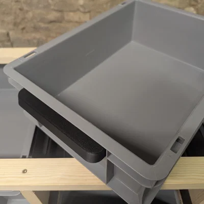 Tay nắm ngăn kéo cho thùng nhựa Bauhaus Eurobox