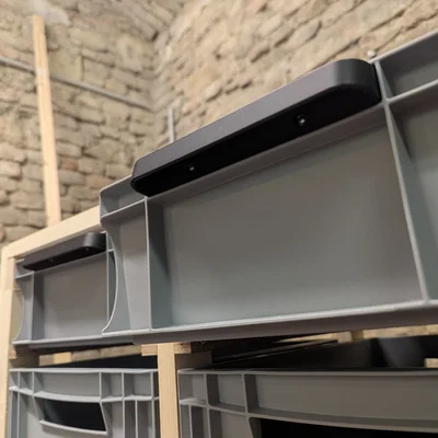 Tay nắm ngăn kéo cho thùng nhựa Bauhaus Eurobox