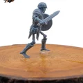 Skeleton Melee - Mô hình Bộ xương chiến đấu sẵn sàng in - Thumbnail 2
