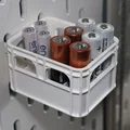 Khay đựng pin 2 trong 1 cho bảng treo IKEA Skadis - Thumbnail 1