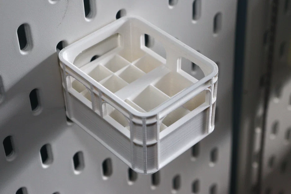 Khay đựng pin 2 trong 1 cho bảng treo IKEA Skadis - Image 2