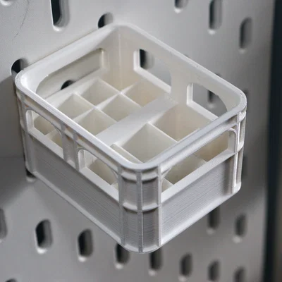 Khay đựng pin 2 trong 1 cho bảng treo IKEA Skadis