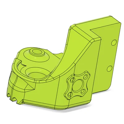 Bộ gá WobbleX phía trước cho Voron Trident-R1