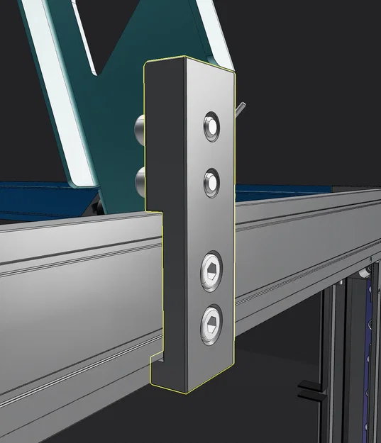 Giá đỡ cuộn nhựa ngược cho Sovol SV08 - Image 3