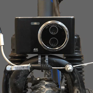 Ngàm gắn Camera lên xe đạp (Ốc tripod) - In nguyên khối không cần support