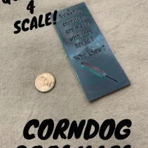 Bookmark hình Corndog (Được phép bán tự do!!!)