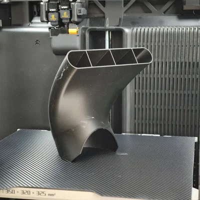 Đầu phun/Bộ chuyển đổi ống thoát khí 100mm