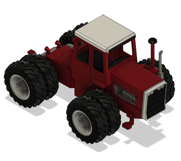 Mô hình máy kéo Massey Ferguson 1500 4WD tỷ lệ 1:16 in 3D - Image 1