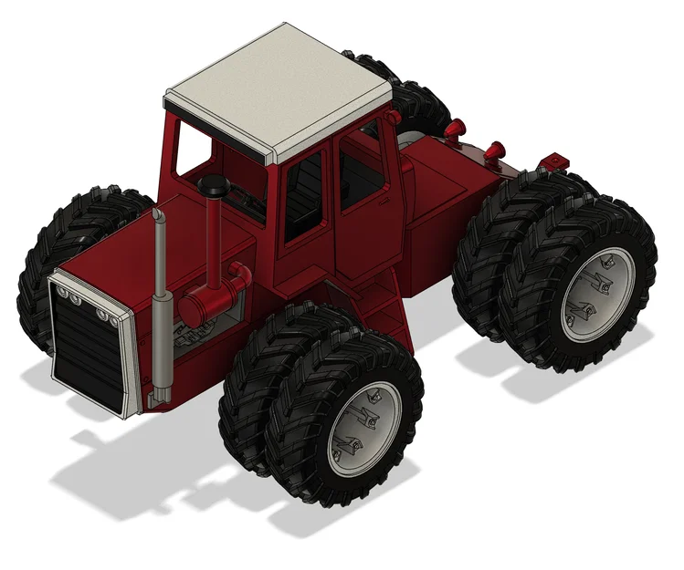 Mô hình máy kéo Massey Ferguson 1500 4WD tỷ lệ 1:16 in 3D - Image 2