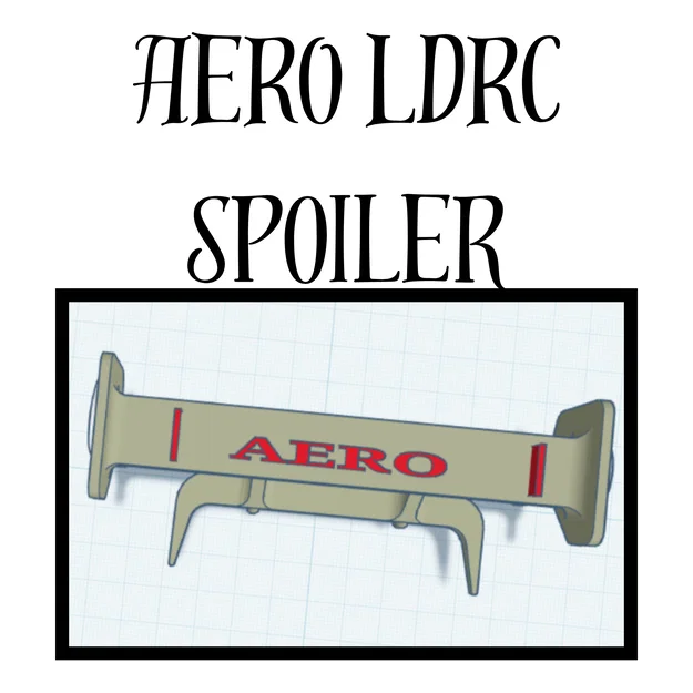 Cánh gió độ AERO cho xe RC LDRC thiết kế độc đáo - Image 1