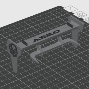 Cánh gió độ AERO cho xe RC LDRC thiết kế độc đáo