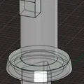Chốt Bản Lề Hộp Công Tơ Ngoài Trời (Có Rãnh O-Ring + Khóa) - Thumbnail 2