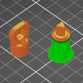 Chốt Bản Lề Hộp Công Tơ Ngoài Trời (Có Rãnh O-Ring + Khóa) - Thumbnail 5