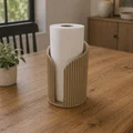 Giá đỡ cuộn giấy bếp phong cách Japandi - Dáng tròn - Thumbnail 1