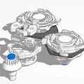 Mô hình Beyblade Dragoon 25 năm - Tự in 3D tại nhà cực chất - Thumbnail 1