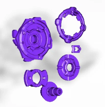 Mô hình Beyblade Dragoon 25 năm - Tự in 3D tại nhà cực chất - Image 2
