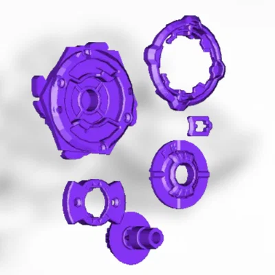 Mô hình Beyblade Dragoon 25 năm - Tự in 3D tại nhà cực chất