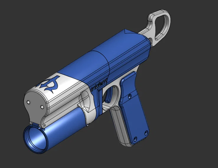 Trident (Silly Shell Pistol) - Mẫu súng ngắn nạp đạn dưới - Image 1