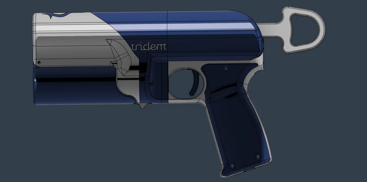 Trident - Bản nâng cấp tay cầm Lynx Grip cho súng Nerf - Image 1