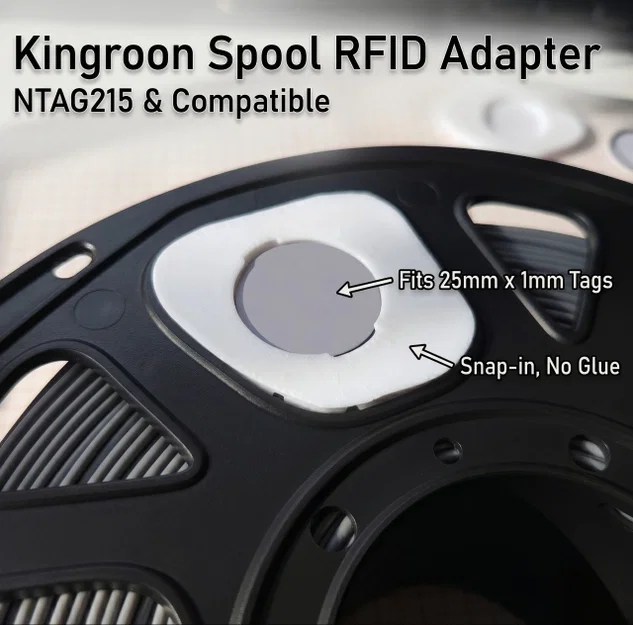 Bộ chuyển đổi RFID cho cuộn nhựa Kingroon - Image 1