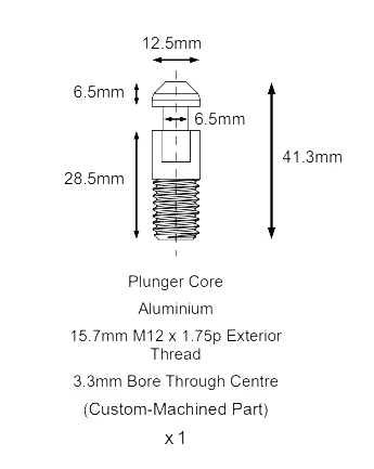 Znc Aus - Lõi Plunger in 3D - Image 1