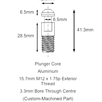 Znc Aus - Lõi Plunger in 3D