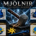 Con quay chiến đấu hình búa thần MJÖLNIR - Thumbnail 1