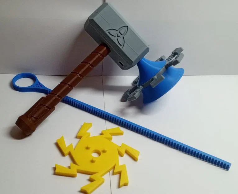 Con quay chiến đấu hình búa thần MJÖLNIR - Image 2
