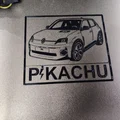 Tranh treo tường 3D Renault R5 Electric - Độc đáo và cá tính - Thumbnail 1