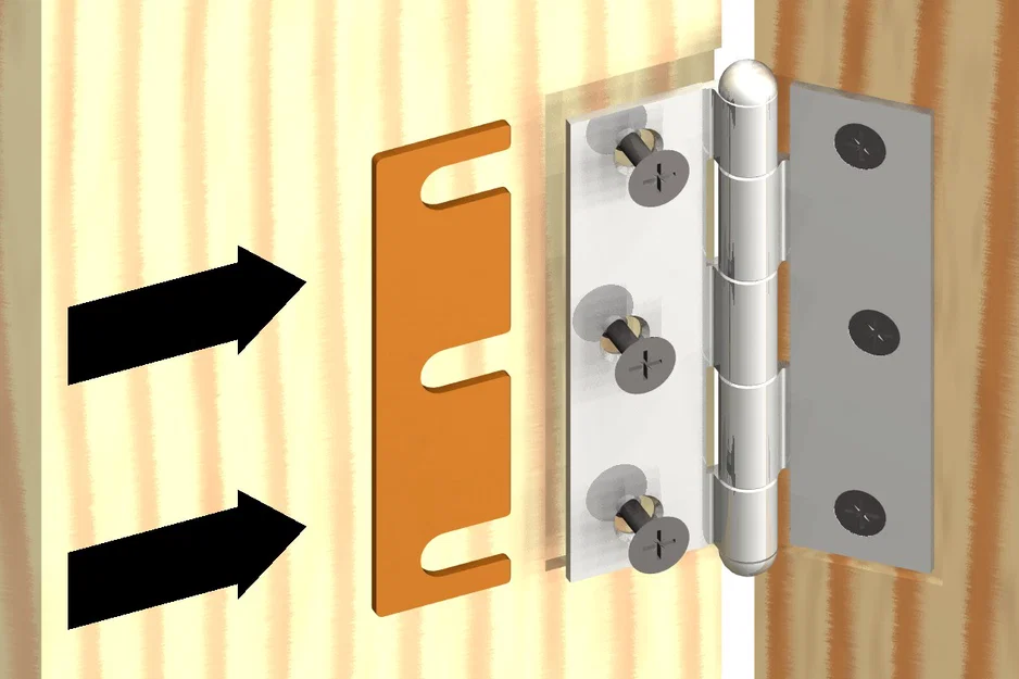 Miếng đệm bản lề (Hinge shims) - Image 2