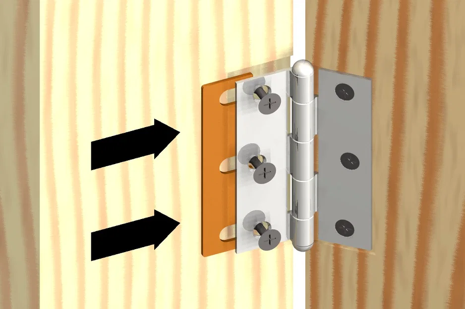 Miếng đệm bản lề (Hinge shims) - Image 3
