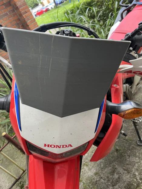 Tấm chắn gió CRF300L kèm giá đỡ điện thoại - Image 1