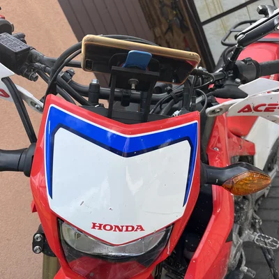 Tấm chắn gió CRF300L kèm giá đỡ điện thoại