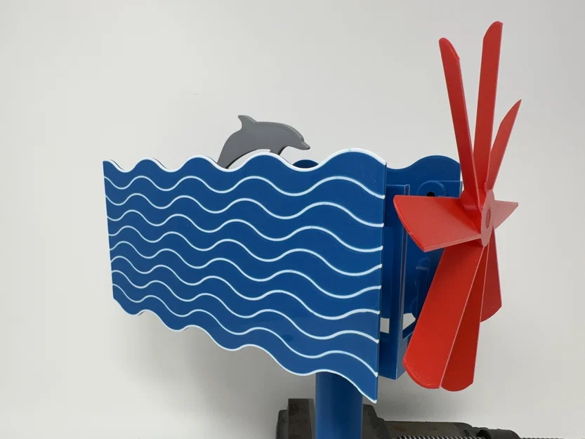 Whirligig, Dolphins - Chong chóng cá heo trang trí - Image 36