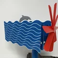 Whirligig, Dolphins - Chong chóng cá heo trang trí - Thumbnail 36