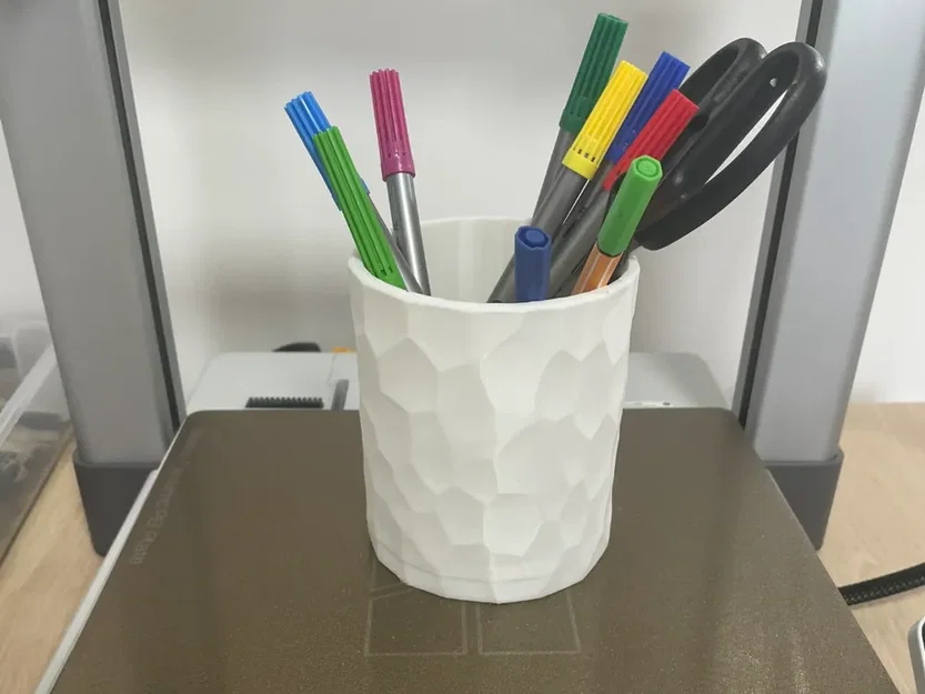 Ống cắm bút Moon Pen Holder - Phụ kiện decor bàn làm việc độc đáo - Image 1