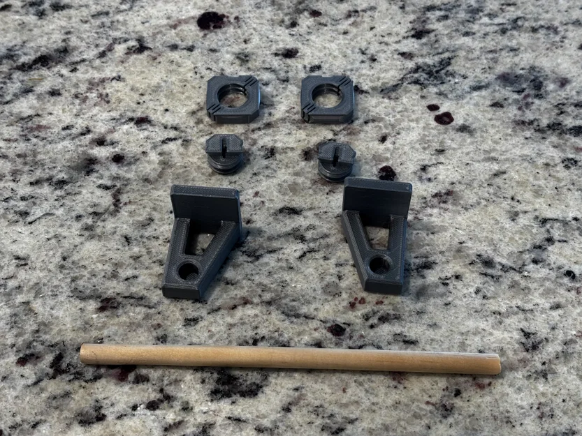 Giá đỡ thanh gỗ (dowel rod) treo khăn tiện lợi cho hệ thống OpenGrid - Image 2