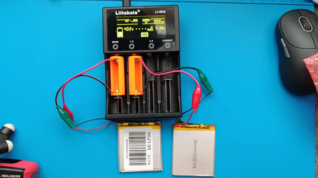 Bộ khung chuyển đổi sạc pin Liitokala (Battery Adapter) tự chế - Image 5