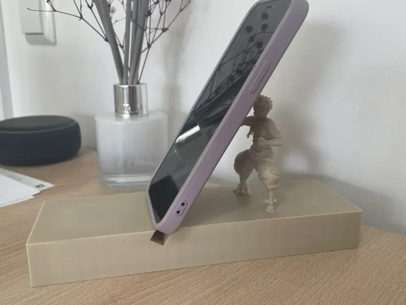 Đế giữ điện thoại Akaza Phone Holder mô hình Kimetsu no Yaiba độc đáo - Image 1