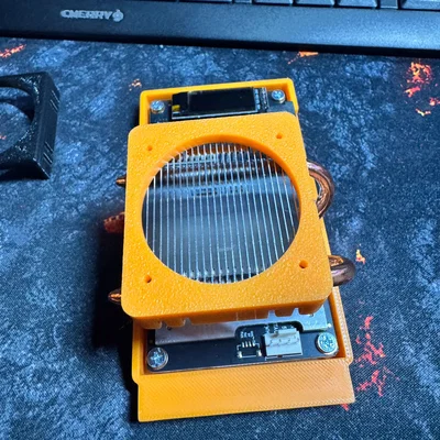 Bitaxe Gamma 602 – Ốp quạt (Fan Shroud) thay thế & tùy chỉnh màu sắc