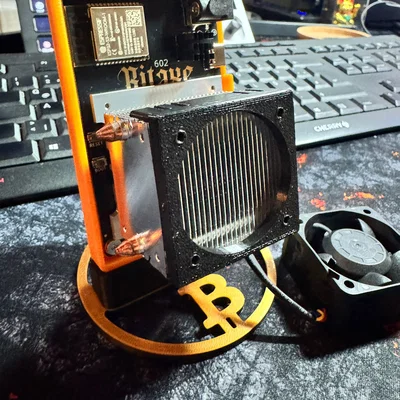 Bitaxe Gamma 602 – Ốp quạt (Fan Shroud) thay thế & tùy chỉnh màu sắc