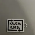 Móc khóa Kaucja 50gr in 3D siêu tốc - Chỉ trong 10 phút - Thumbnail 2