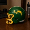 Mô hình mũ bảo hiểm bóng bầu dục North Dakota State Bison - Thumbnail 1